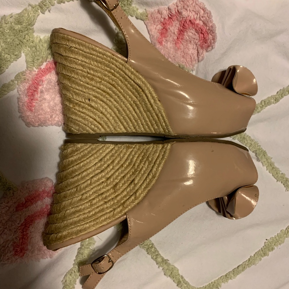 Candie’s Peeptoe Wedges - Picture 5 of 13